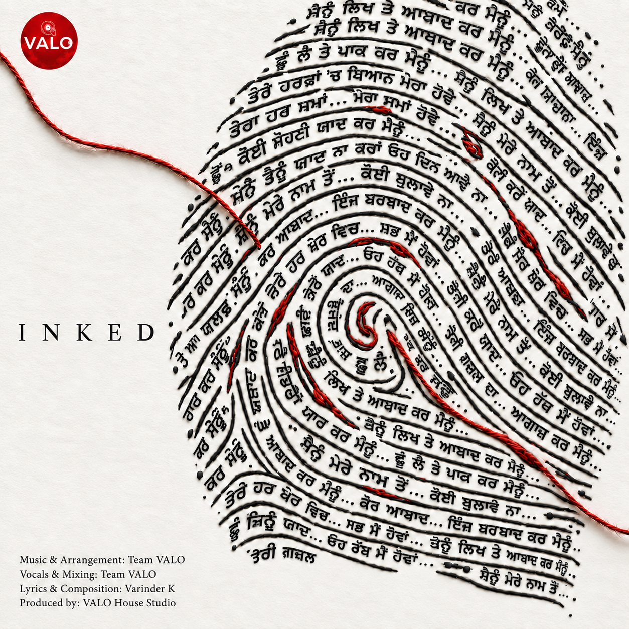 Inked cover artwork